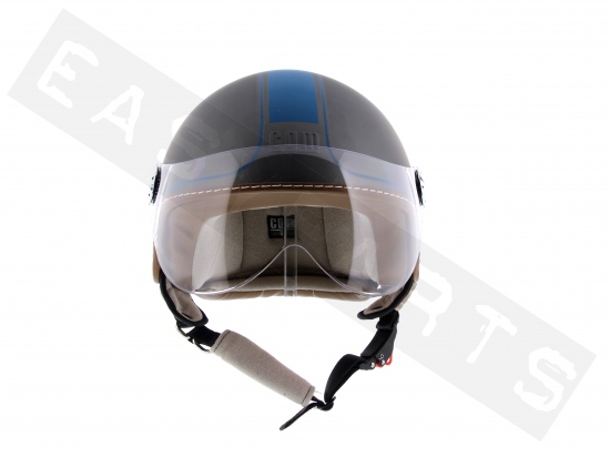 Helm Demi Jet CGM 109V Santa Monica Titanium Matt (Visier geformt)